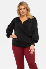 Plus size blouse model 190971 Karko