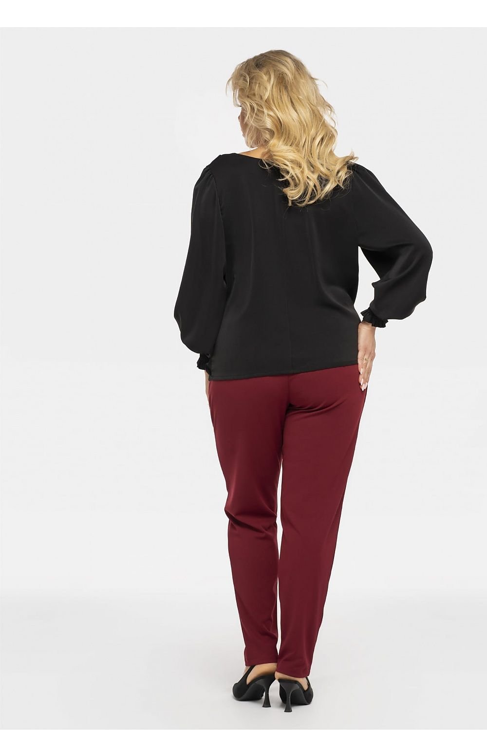 Plus size blouse model 190971 Karko