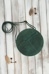 Natural leather bag model 191528 Galanter