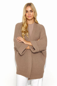 Cardigan model 192336 Makadamia