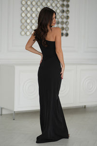 Long dress model 203797 Bicotone