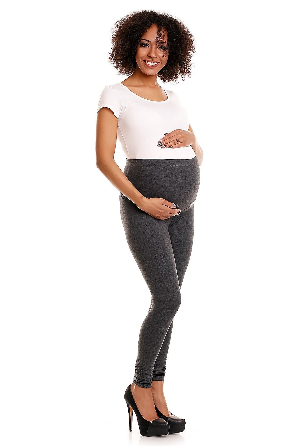 Maternity leggings model 84441 PeeKaBoo