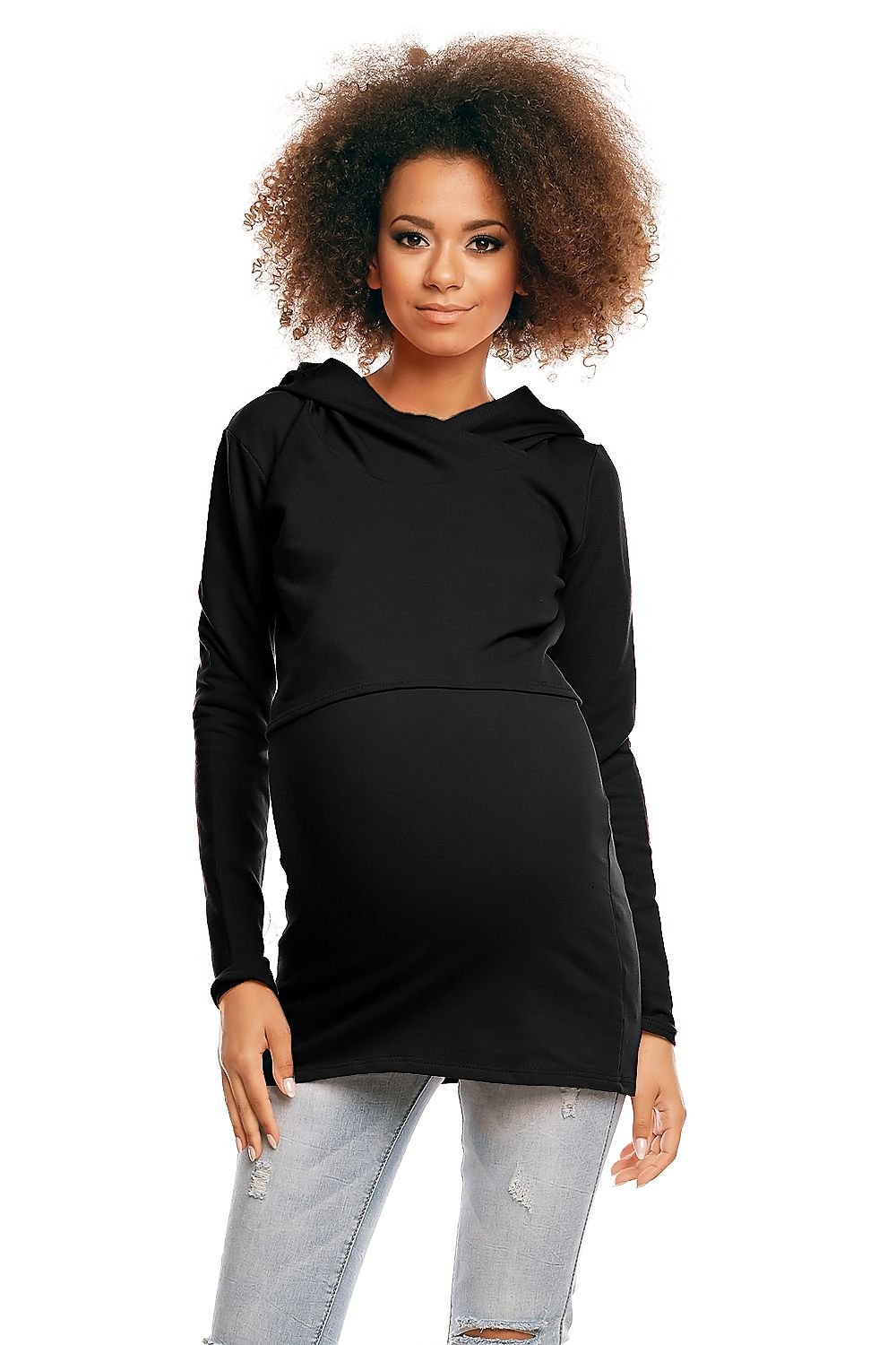 Maternity sweatshirt model 84463 PeeKaBoo