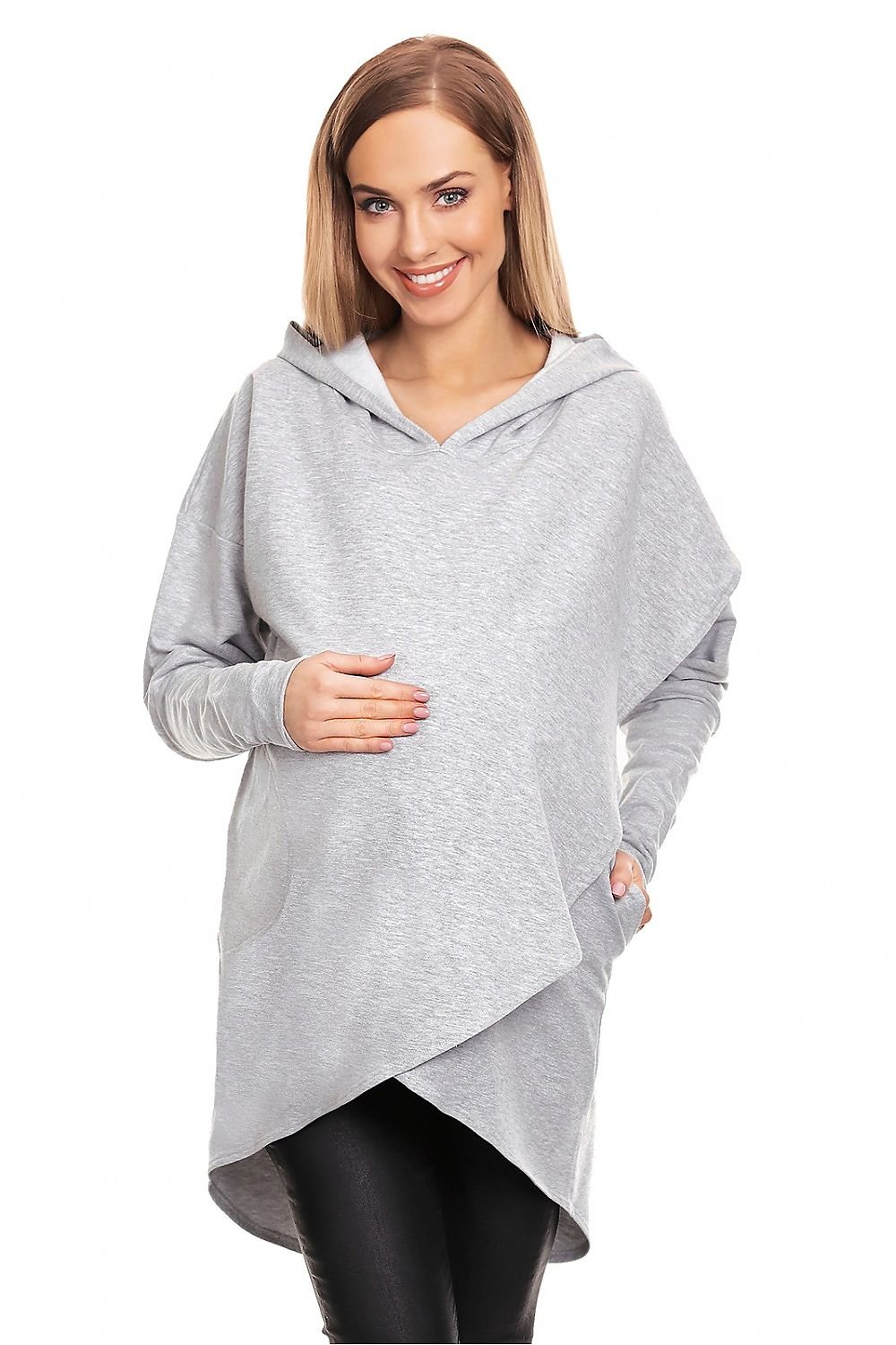 Maternity sweatshirt model 131942 PeeKaBoo