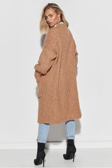 Cardigan model 150117 Makadamia