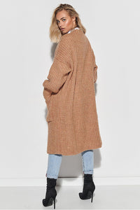 Cardigan model 150117 Makadamia