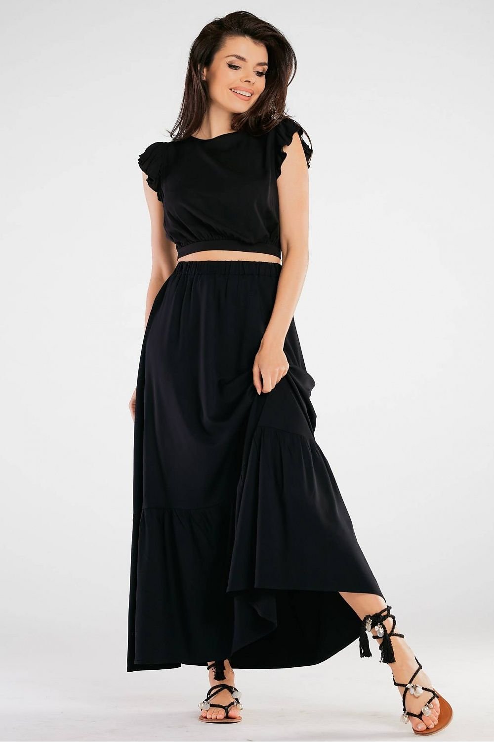 Long skirt model 166799 awama