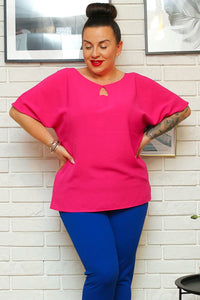 Plus size blouse model 169140 Karko