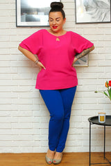 Plus size blouse model 169140 Karko