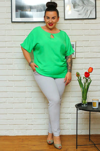 Plus size blouse model 169140 Karko