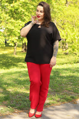 Plus size blouse model 169140 Karko