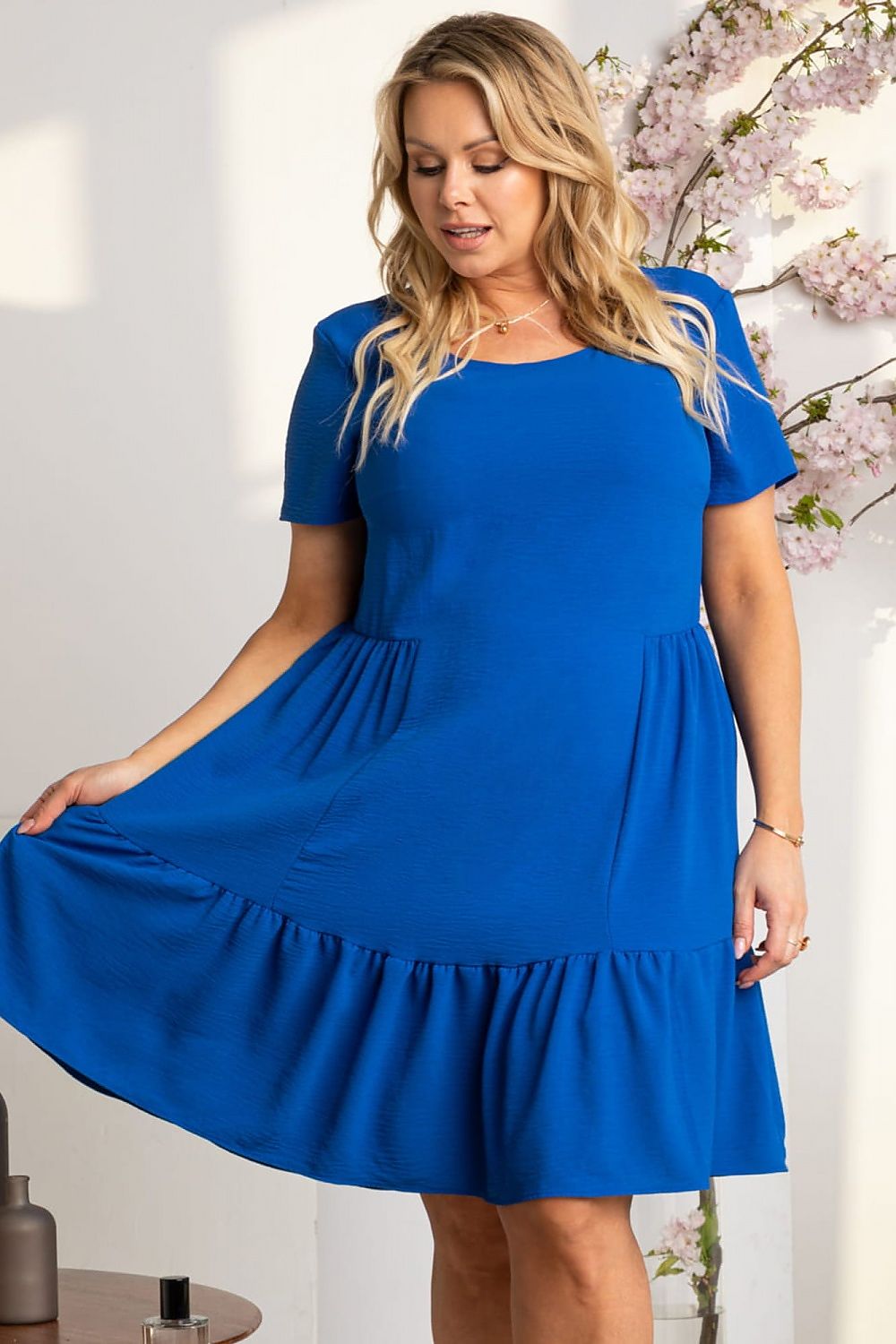 Plus size dress model 169246 Karko