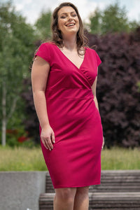 Plus size dress model 169407 Karko