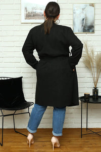 Coat plus size model 172432 Karko