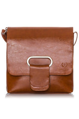 Natural leather bag model 173189 Galanter