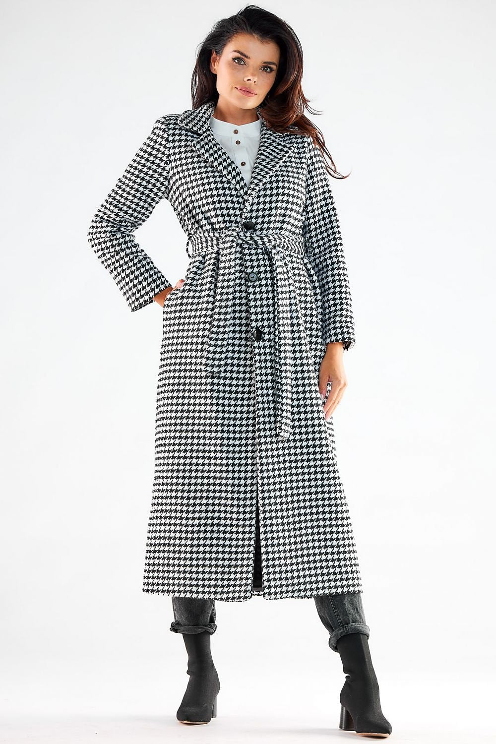 Coat model 173855 awama