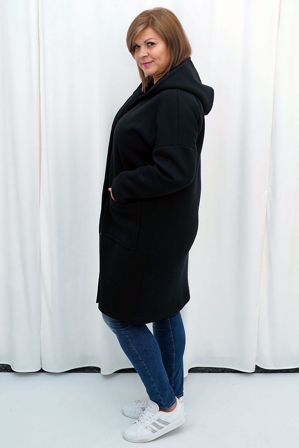 Coat plus size model 184905 Karko